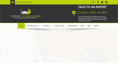 Desktop Screenshot of centurypaintingnc.com